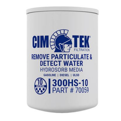 Cim-Tek 70059 300HS-10 10 Micron Water Detection Particulate Fuel Filter